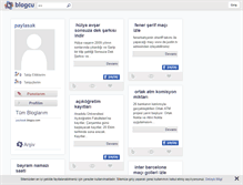 Tablet Screenshot of paylasak.blogcu.com