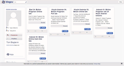 Desktop Screenshot of diziizle-bolumizle.blogcu.com