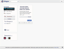 Tablet Screenshot of hurseda.blogcu.com