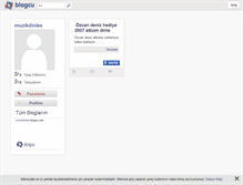Tablet Screenshot of muzikdinlee.blogcu.com