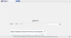 Desktop Screenshot of life571.blogcu.com