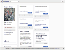 Tablet Screenshot of gorseldil.blogcu.com