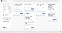 Desktop Screenshot of dogansarayli.blogcu.com
