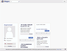 Tablet Screenshot of dogansarayli.blogcu.com