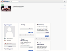 Tablet Screenshot of biyomagazin.blogcu.com