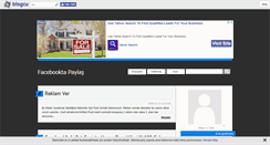 Desktop Screenshot of facebooktapaylas.blogcu.com