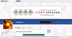 Desktop Screenshot of kanalmax.blogcu.com