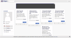 Desktop Screenshot of destekal.blogcu.com