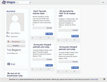 Tablet Screenshot of destekal.blogcu.com
