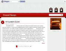 Tablet Screenshot of cennetsarayi.blogcu.com