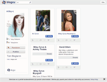 Tablet Screenshot of miley-c.blogcu.com
