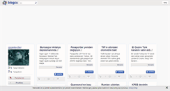 Desktop Screenshot of gazeteciler.blogcu.com