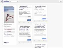 Tablet Screenshot of benbirkucukcezveyim.blogcu.com