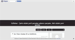Desktop Screenshot of guftekar.blogcu.com