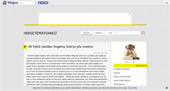 Desktop Screenshot of herseyemaydanoz.blogcu.com