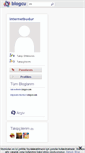 Mobile Screenshot of internetbudur.blogcu.com