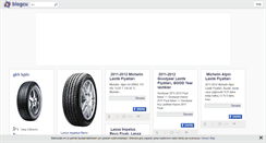 Desktop Screenshot of lastikfiyatlari.blogcu.com