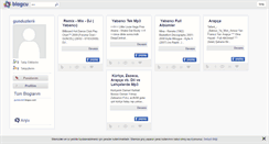Desktop Screenshot of gunduzlerii.blogcu.com