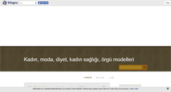 Desktop Screenshot of kadin34.blogcu.com