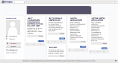 Desktop Screenshot of destekcocuk.blogcu.com