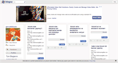 Desktop Screenshot of gercekbloom.blogcu.com