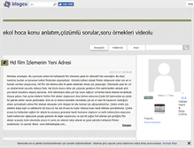 Tablet Screenshot of matematikkonuanlatim.blogcu.com