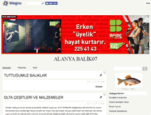 Tablet Screenshot of alanyabalik007.blogcu.com