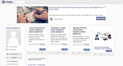 Desktop Screenshot of definededektoru.blogcu.com