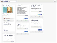 Tablet Screenshot of beautifulfeyza.blogcu.com