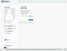 Tablet Screenshot of nurkapisi.blogcu.com