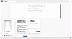 Desktop Screenshot of kaplanenglish.blogcu.com