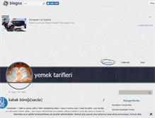 Tablet Screenshot of lezzetistan.blogcu.com