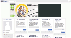 Desktop Screenshot of canakkaleotelleri.blogcu.com