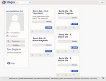 Tablet Screenshot of genisailefanclub.blogcu.com