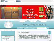 Tablet Screenshot of akifoz.blogcu.com