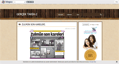 Desktop Screenshot of gercektarih1a.blogcu.com