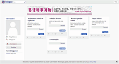 Desktop Screenshot of elemekleri.blogcu.com