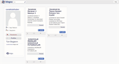 Desktop Screenshot of canakkalehaber.blogcu.com