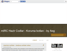 Tablet Screenshot of dahikoruma.blogcu.com