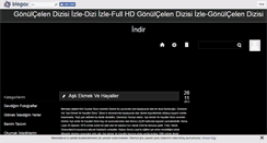 Desktop Screenshot of gonulcelendizisiizle.blogcu.com