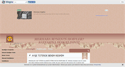 Desktop Screenshot of mineninhobileri.blogcu.com