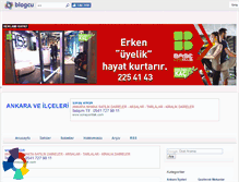 Tablet Screenshot of ankaraili.blogcu.com