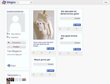 Tablet Screenshot of cicekresimlerim.blogcu.com