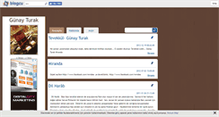Desktop Screenshot of gunayturak.blogcu.com