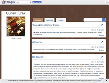 Tablet Screenshot of gunayturak.blogcu.com