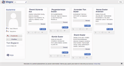 Desktop Screenshot of dualarimiz.blogcu.com