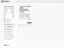 Tablet Screenshot of ciltbakimifiyati.blogcu.com