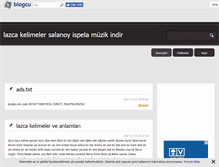 Tablet Screenshot of kolaykolay.blogcu.com