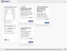 Tablet Screenshot of matematikdunyasi1.blogcu.com