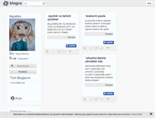 Tablet Screenshot of hayatsu.blogcu.com